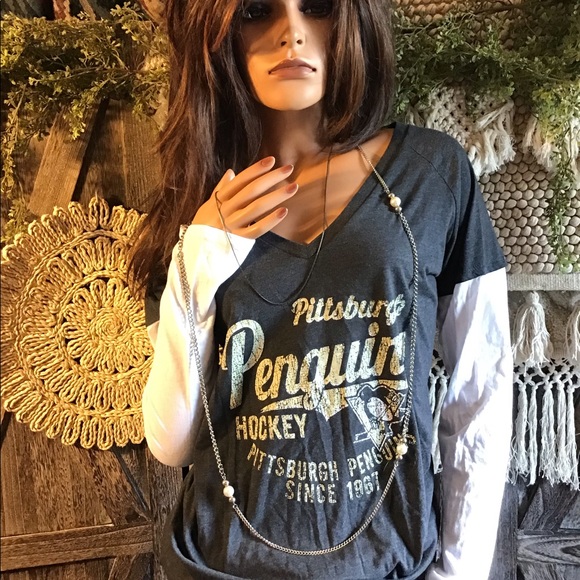 NHL Pittsburgh Penguins Hockey Long Sleeve Tee - Picture 12 of 16